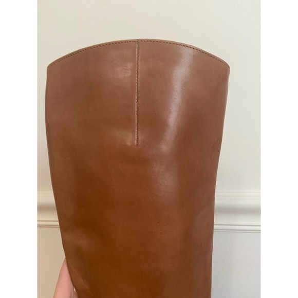 Sam Edelman Joelle Boots mid brown  knee high size 7.5 - Picture 4 of 13
